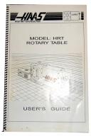 Haas-Haas Model HRT Servo Rotary Table Users Guide-HRT-01